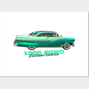 1956 Ford Fairlane Victoria Posters and Art